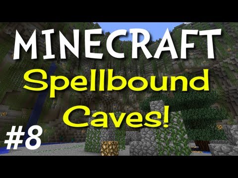 Minecraft Spellbound Caves E08 - Balcony of Bonk (Hardcore Super Hostile)