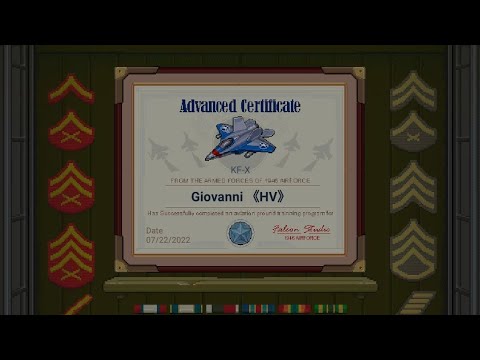 [1945 Air Force] KF-X - Advanced certificate
