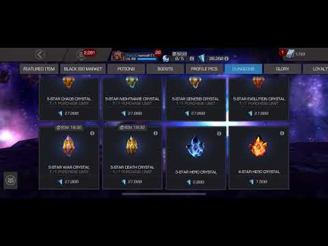 Another 5 Star Dungeon crystal! Thor Ragnarok or Domino!