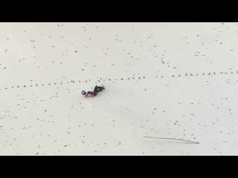 Thomas Morgenstern fall - Titisee-Neustadt 15 December 2013