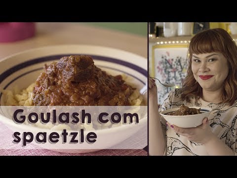 Goulash com Spaetzle (Carne de Panela Húngara) - Receitas de Inverno