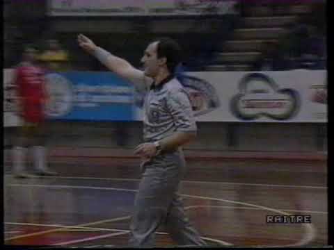 Campionato serie A 1988/89: Rimini - Met-Eur Teramo 25-25. Servizio Rai
