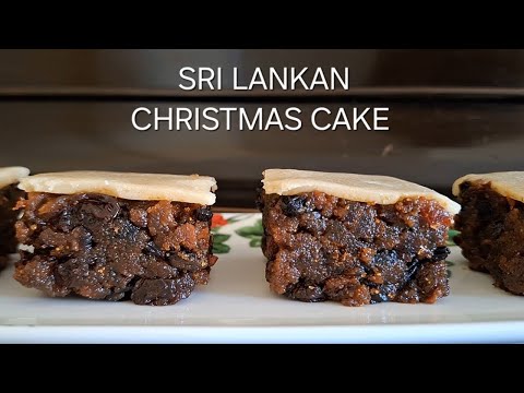 Sri Lankan Christmas cake | නත්තල් කේක් | Christmas cake | Christmas cake recipe | Rich cake recipe