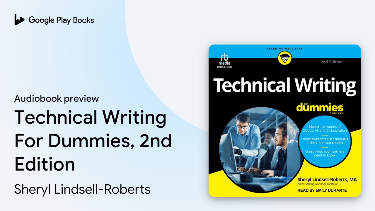 Technical Writing For Dummies, 2nd Edition by Sheryl Lindsell-Roberts · Audiobook preview