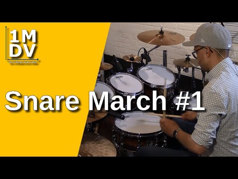 1MDV - The 1-Minute Drum Video #193 : Snare March #1