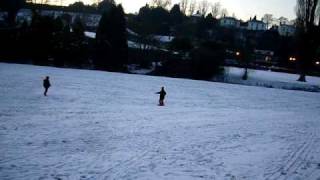preview picture of video 'Joel Extreme Sledging in Market Drayton'