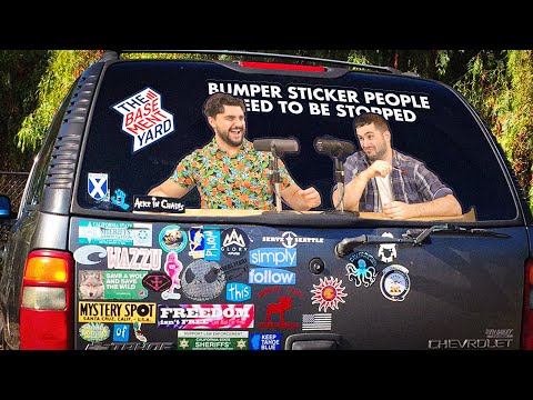 Bumper Sticker People Need To Be Stopped! | The Basement Yard #348