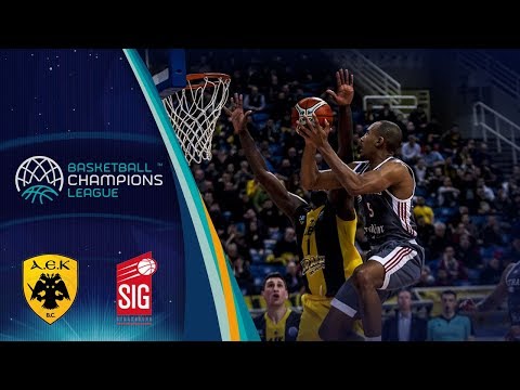 AEK v SIG Strasbourg - Highlights - Basketball Champions League