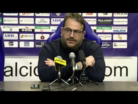 Daniele Faggiano, conferenza a margine presentazione portiere Davide Bassi (1^ parte)