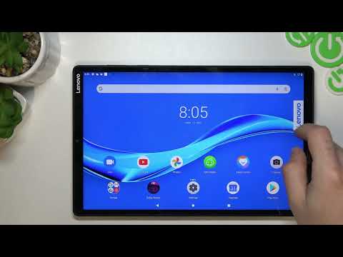 Lenovo Tab m10 Plus - How To Rearrange Home Screen
