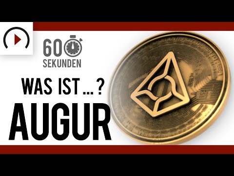 Was ist Augur? (REP) ⏳ In 60 Sekunden - Vlogchain - Video. Blockchain. News.