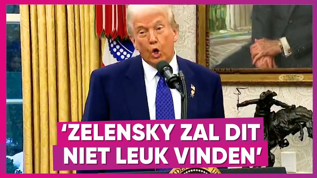 Trump onthult details gesprek Poetin en Zelensky