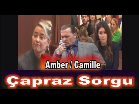 Johnny Depp ve Amber Heard davasında  Çapraz Sorgu |Camille Vasquez Bağışlar Hakkında Soruyor|Türkçe