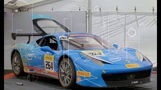 INTEL AI + FERRARI + DRONES - THE FUTURE OF MOTORSPORTS