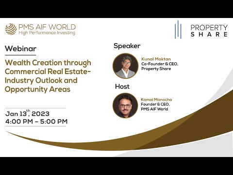 Wealth Creation through Commercial Real Estate- Industry Outlook and Opportunity Areas