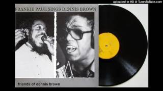 frankie-paul sings Dennis Brown-no-more-will-i-roam