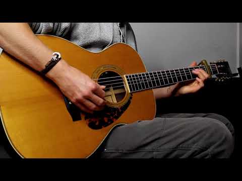 "All This Time" - Clive Carroll - Solo Guitar Cover (Furch OM 34)