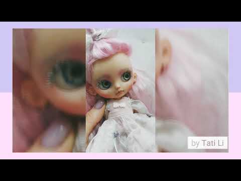 Ooak middie blythe. Blythe outfit. Blythe custom.