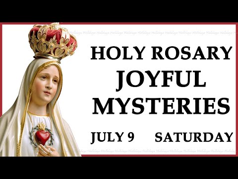 Rosary Saturday I Joyful Mysteries I July 9 2022 | Today Holy Rosary | Virtual rosary