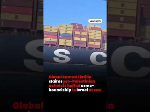 Activists Claim Arms Ship to Israel Stopped at Sea