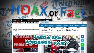 Hoax or Fact: Beredar Kabar BBM akan Naik! Ini Penjelasan Resmi PT Pertamina