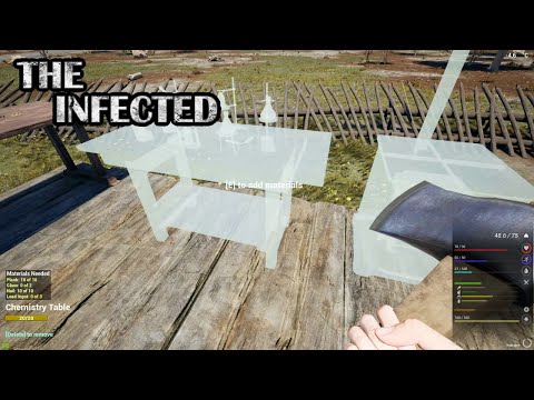 Base Upgrades! Chemistry Table & Metal Stove | The Infected Survival Chronicles - Episode 17