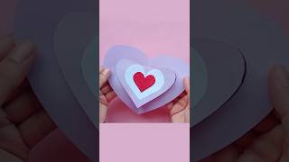 💌 How to Make a Heart Pop-Up Card | Easy DIY Valentine Craft for Kids
