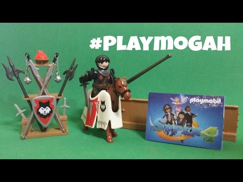 #PlaymoGah 35: Playmobil Super4 6696 - Cavaleiro de Justa Rypan