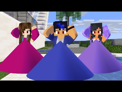 MONSTER SCHOOL : CHICKEN WING MEME APHMAU, AARON, JULIA PRINCESS - MINECRAFT ANIMATION