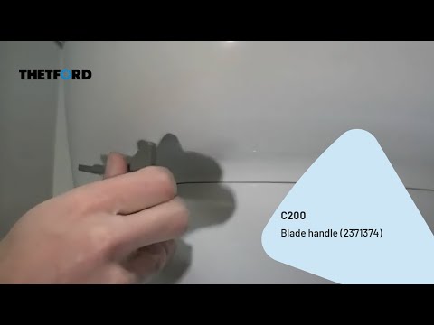 C200 | Austausch des Schiebergriffs (2371374) | Kassettentoilette | THETFORD Reparaturanleitung