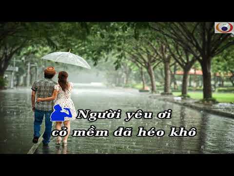 Cơn Mưa Tình Yêu - Karaoke - Song Ca - Hà Anh Tuấn ft Phương Linh