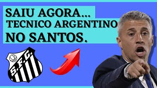 SAIU AGORA:Pode ter novidades  no comando do santos