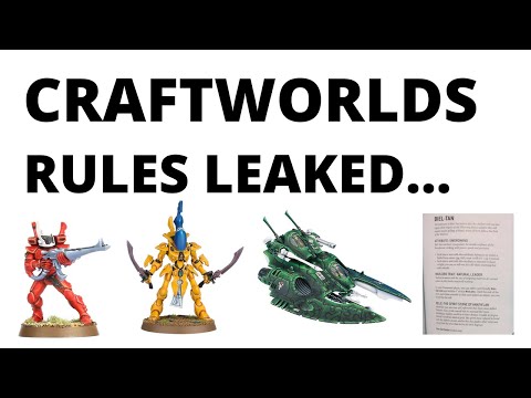 Craftworlds Rules Leaked... Ulthwe is Looking STRONG in Codex Aeldari