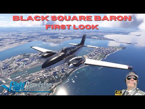 Black Square Baron Professional | Real Airline Pilot First Look