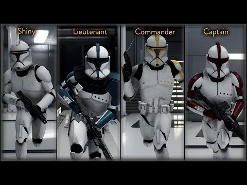 Phase 1 Clone Ranks Mod (Update) | Star Wars Battlefront 2