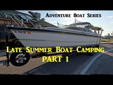 Launching Macgregor 26X, Set Up for Solo Boat Camping, Staying Cool in Summer Christopher Knittel