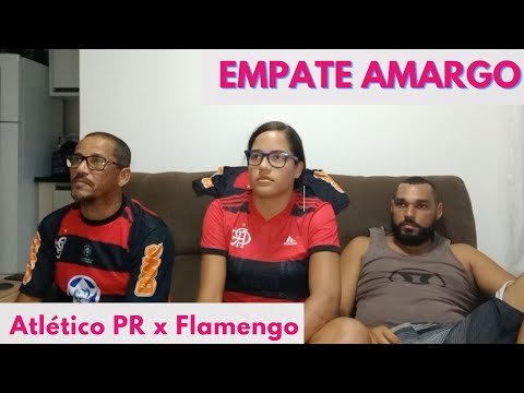 React Atlético PR 2 X 2 Flamengo | Brasileirão