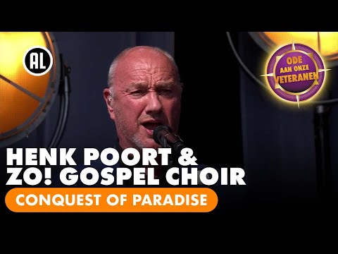 Henk Poort & Zo! Gospel Choir - Conquest of Paradise | ODE AAN ONZE VETERANEN