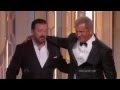 Mel Gibson vs Ricky Gervais (Golden Globes 2016 humiliation)
