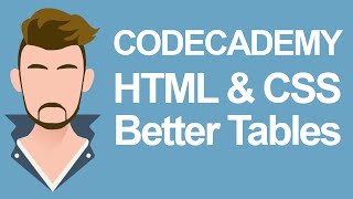 Codecademy HTML & CSS Better tables