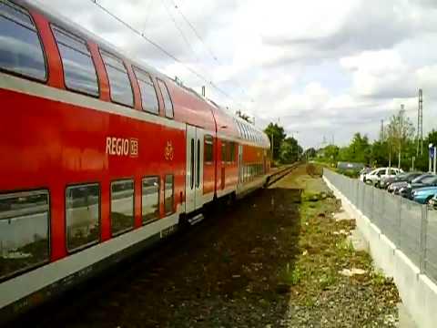 RE 15 fährt aus Emsdetten aus