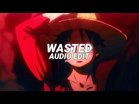 wasted (huken x murkish) - juice wrld [edit audio]