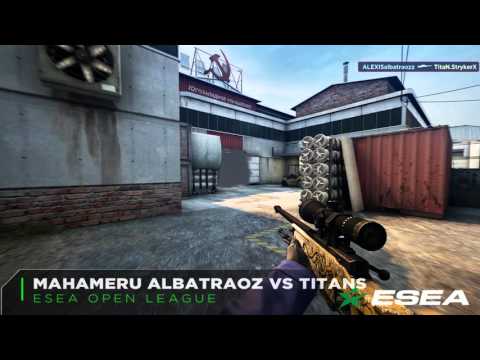Sexy CS: GO AWP Ace by Mahameru Albatraoz vs TitaN on de_cache (ESEA Open League)