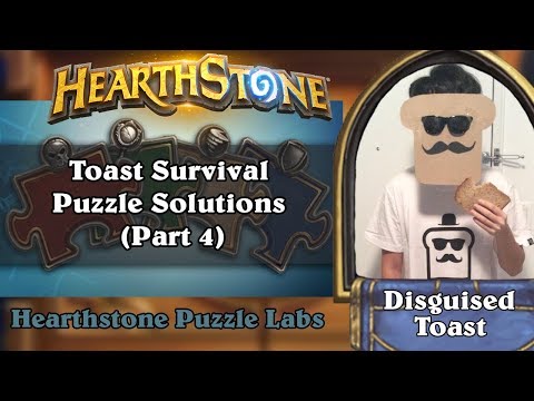 Hearthstone Puzzle Labs - Toast Survival Puzzle Solutions (Part 4)