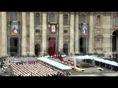 Click to Watch the The Wounds of Jesus: Homily of Pope Francis at the Canonization of St. John XXIII and St. John Paul II video