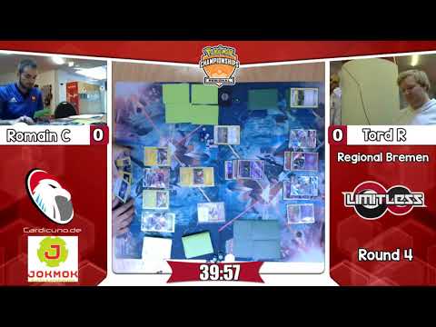 Regional Bremen R4 - Romain Carriere vs Tord Reklev (Tapu Bulu Vikavolt vs Drampa Garbodor)
