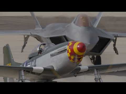 F-22 Demo Team - USAF Heritage Flight