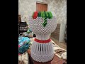 Модульное Оригами Большая Напольная Ваза. 3d Origami Vase