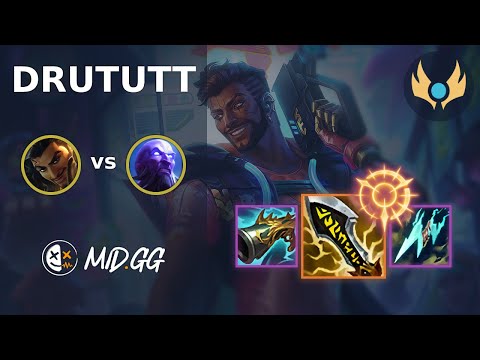 MID.GG: [ drututt ] Akshan MID vs Ryze | EUW CHALLENGER | LOL Season 2025