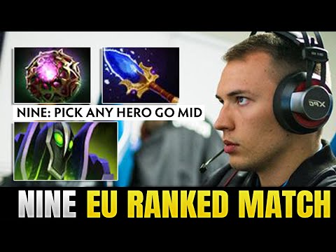 Tundra.NINE pick Rubick and Go MID - TI winner style